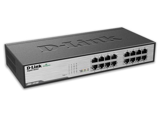 D-Link DGS-1016D Gigabit Desktop/Rackmount Switch